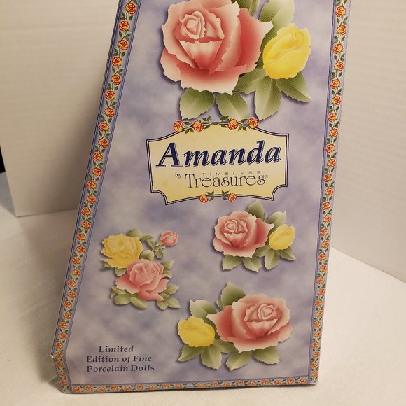 AMANDA DOLL by TIMELESS TREASURES - 2001 LIMITED EDITION PORCELAIN DOLL w/ BOX - Picture 5 of 16